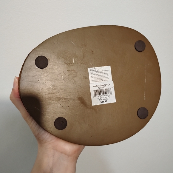 Vintage Yankee Candle Man Cave Tv Arm Chair Jar Holder - Picture 10 of 11